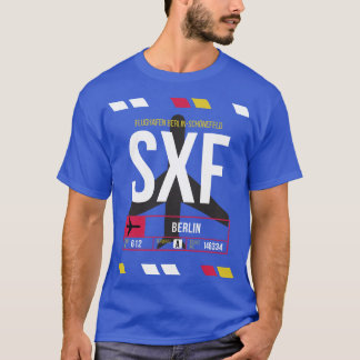 Berlin SXF Airport Code Baggage Tag 1 T-Shirt