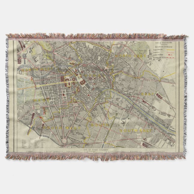 Berlin Throw Blanket (Front)