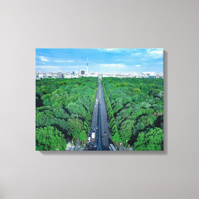Berlin Tiergarten Canvas Photo Print (Front)