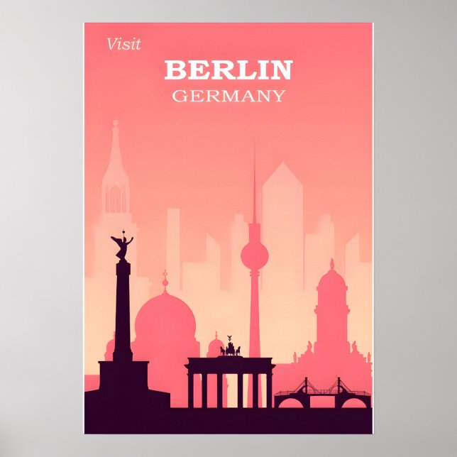 Berlin Travel Poster (Front)