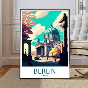 Berlin Travel Print Wall Art Berlin Wall Hanging H