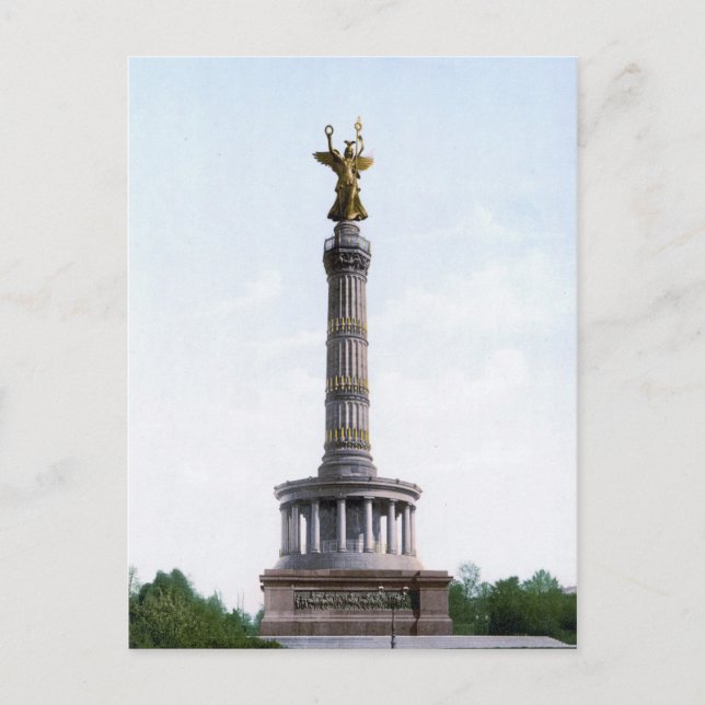 Berlin Victory Column Postcard (Front)