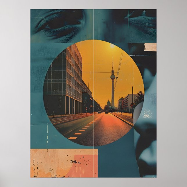Berlin Vintage Art Poster (Front)