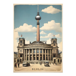 Berlin vintage poster