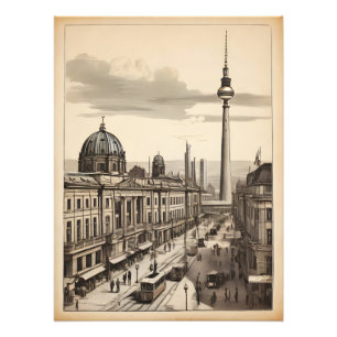Berlin vintage poster