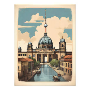 Berlin vintage poster