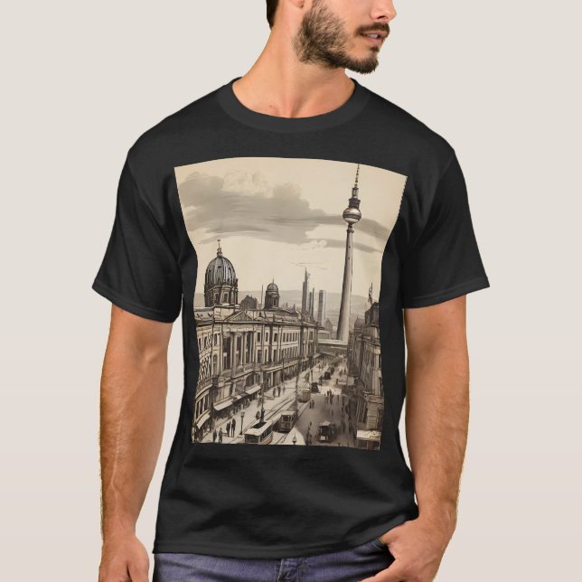 Berlin vintage poster T-Shirt (Front)