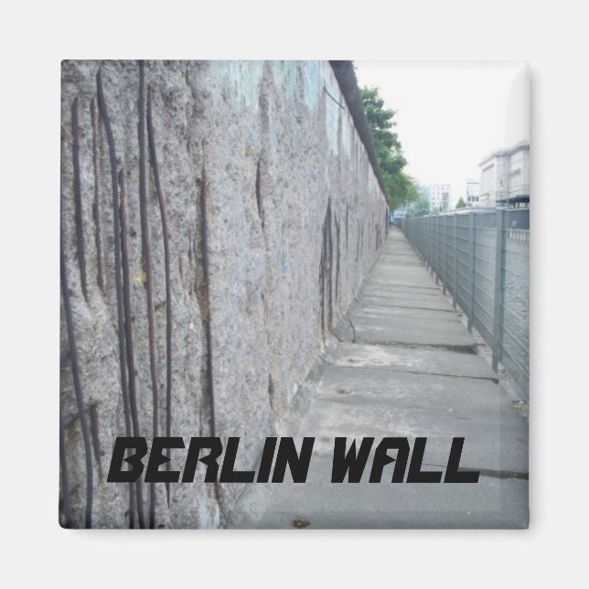 Berlin Wall, Berlin, Germany Magnet (Front)