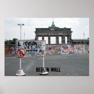 Berlin Wall Poster