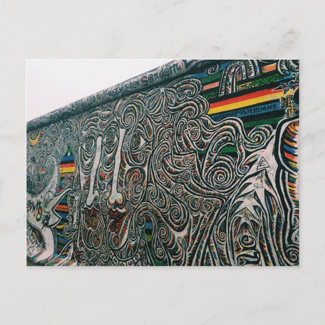Berlin: Walls and Faces Postcard (Front)