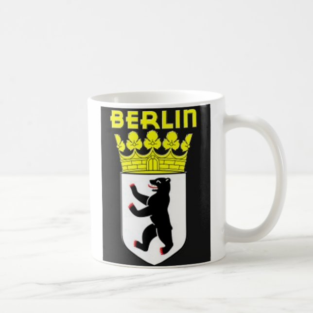 Berlin White Mug (Right)