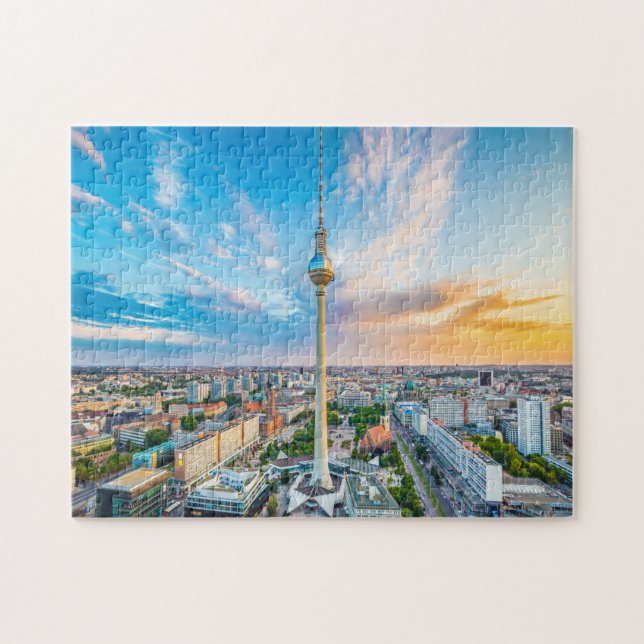 Berliner Fernsehturm Germany Jigsaw Puzzle (Horizontal)