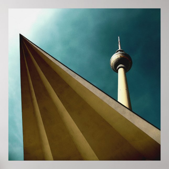 Berliner Fernsehturm Poster (Front)