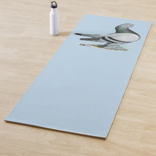 Berliner Tumbler Pigeon Blue Bar Yoga Mat