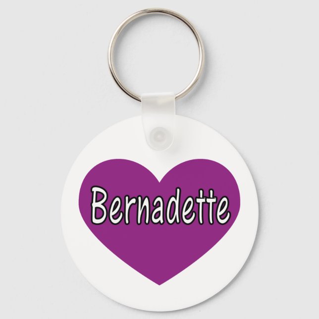 Bermadette Keychain (Front)