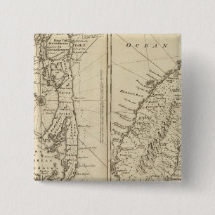 Bermuda 2 Inch Square Button