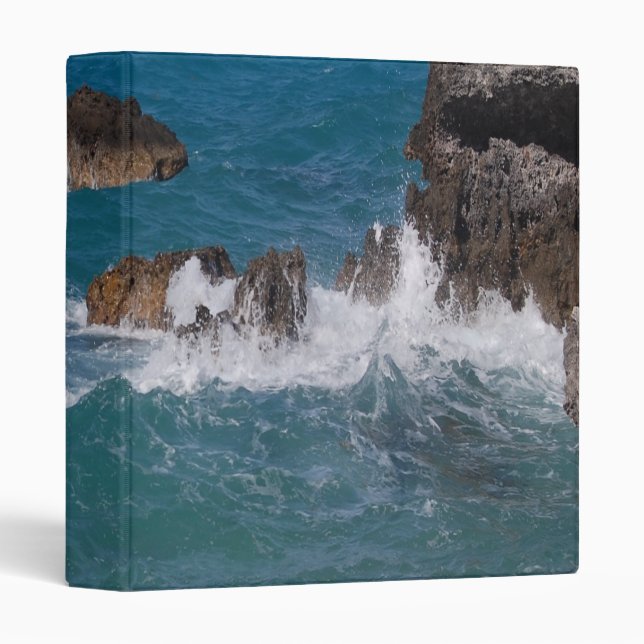 Bermuda 3 Ring Binder by Khoncepts (Front/Spine)