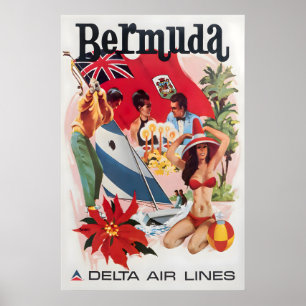 Bermuda Art Daniel Sweeney Print Delta Travel