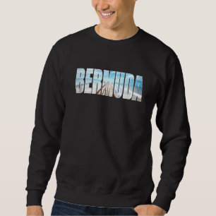 Bermuda Beach Sand Ocean Summer Keepsake Souvenir Sweatshirt