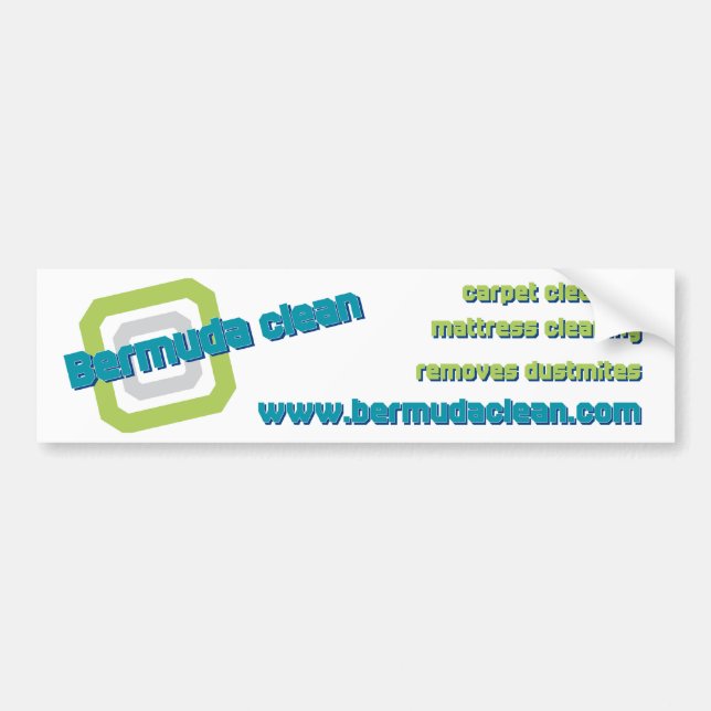 bermuda bumper sticker (Front)