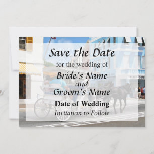 Bermuda - Carriage Ride in Hamilton Save the Date