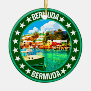Bermuda                                            ceramic ornament