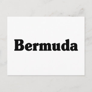 Bermuda Classic Style Postcard