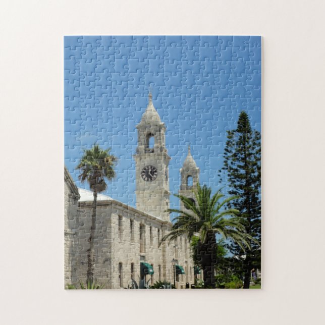 Bermuda clock jigsaw puzzle (Vertical)