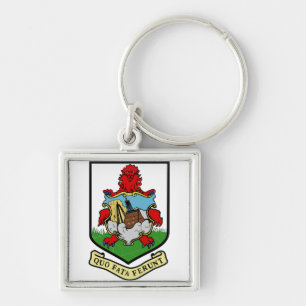 Bermuda Coat of arms BM Keychain