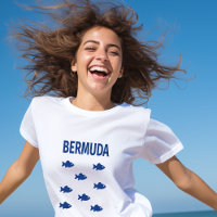 Bermuda Colourful Fish School Light-Colour