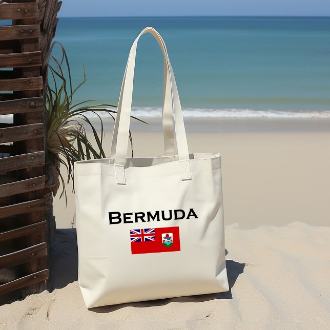 Bermuda Country Flag Light-Colour Tote Bag (Creator Uploaded)