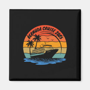 Bermuda Cruise 2025 Matching Family Vacation Cruis Magnet