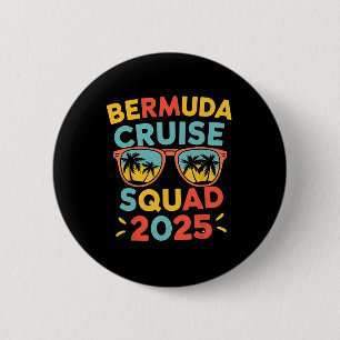 Bermuda Cruise 2025 Vacation Trip Matching Family 2 Inch Round Button