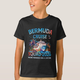 Bermuda Cruise Squad 2026 Family Vacation  T-Shirt
