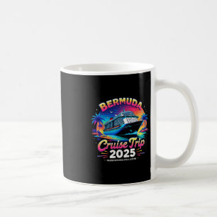 Bermuda Cruise Trip 2025 Sunset Vacation Gift Coffee Mug