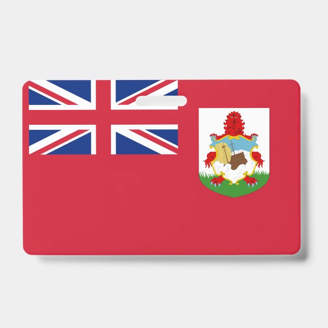 Bermuda flag Badge (Front)