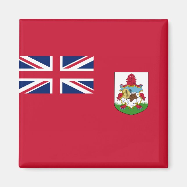 Bermuda Flag (Bermudian) (Caribbean Islands) Magnet (Front)