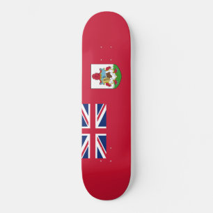 Bermuda Flag (Bermudian) (Caribbean Islands) Skateboard