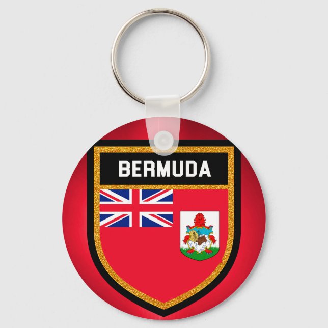 Bermuda Flag Keychain (Front)