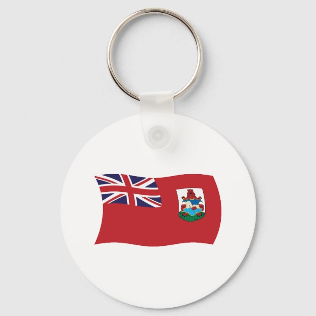 Bermuda Flag Keychain (Front)