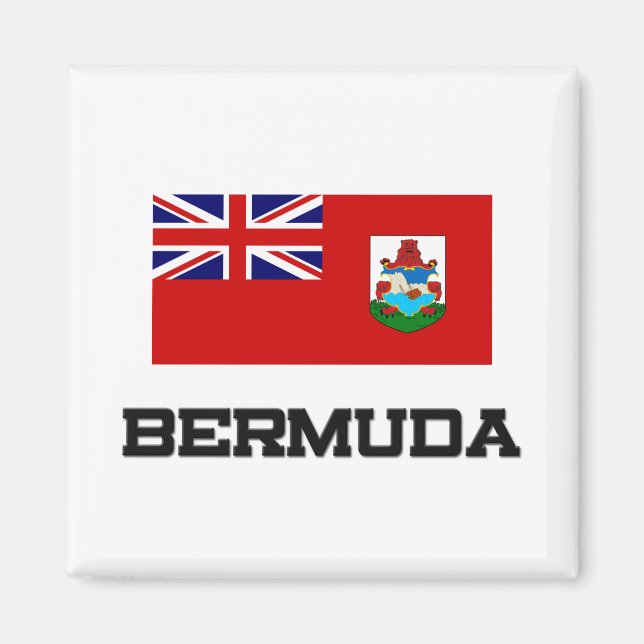 Bermuda Flag Magnet (Front)