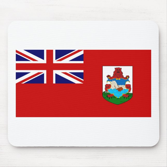 Bermuda Flag Mouse Pad (Front)