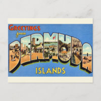Bermuda Greetings Postcard