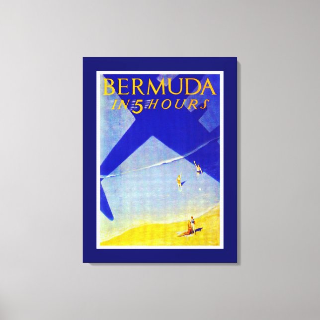 Bermuda in 5 hours - M Canvas Print (Front)
