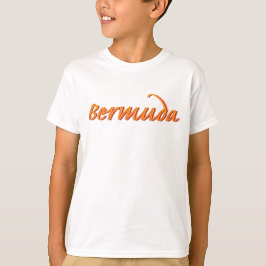 Bermuda in Orange T-Shirt