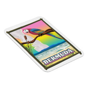 Bermuda Paraside. Magnet