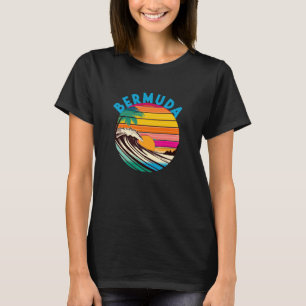 Bermuda Retro 1980s Style Beach T-Shirt