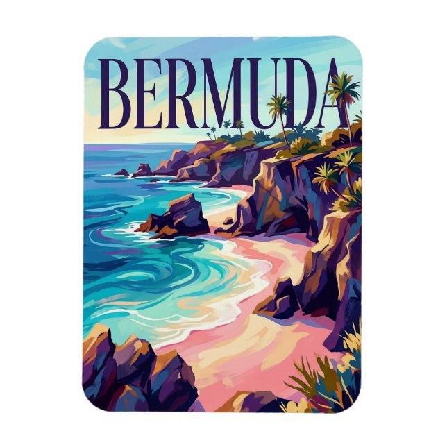 Bermuda South Shore Bermuda Magnet (Vertical)