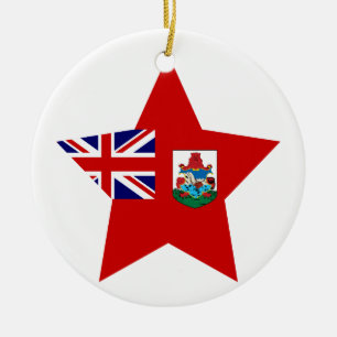Bermuda Star Ceramic Ornament