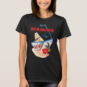 Bermuda Sunglasses Beach Blue Travel T-Shirt